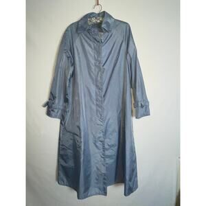The Totes Coat - Size 12 - Vintage Long Lightweight Raincoat Great for Travel